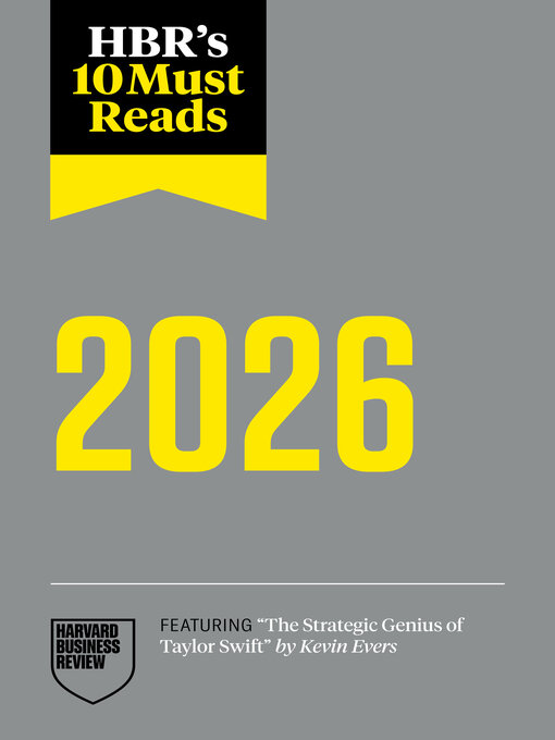 Cover image for HBR's 10 Must Reads 2026